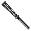 Martinez Albainox - Сталевий складаний гребінець Balisong - чорний - 02155