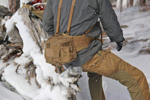 Helikon - Сумка на стенгно Foxtrot Mk2® - Cordura® - Olive Green - TB-FX2-CD-02