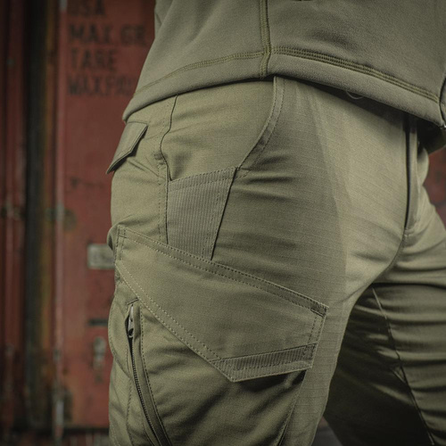 Тактичні штани M-Tac - Aggressor Gen.II Flex - Ripstop - Dark Olive - 20058048.