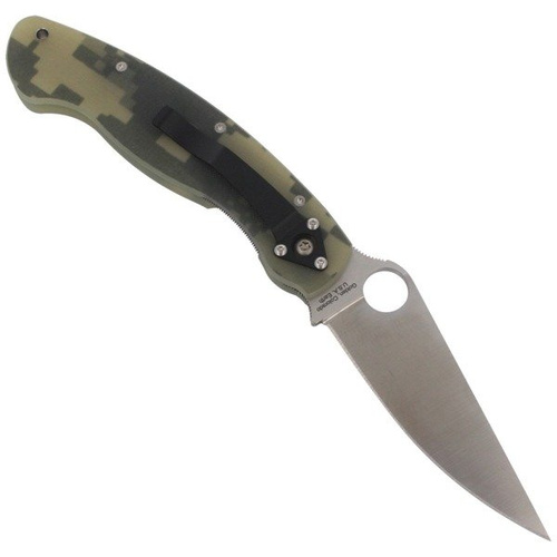 Складаний ніж Spyderco - Military™ модель G-10 з цифровим камуфляжем - C36GPCMO