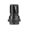 Gomander - Супресор Tactinox 5.56 QD Lock M26x1.5 + 5.56 Helix S 1/2"-28 UNEF розрядний гальмо - кал. 5.56мм /.223 - чорний
