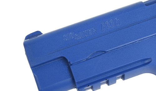 BLUEGUNS - Манекен для тренування зброї - SIG P226 з рейкою - FSP226R