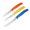 Victorinox - Набір ножів Swiss Classic - 2 гладких 1 зубчастий - різнокольоровий - 6.7116.32