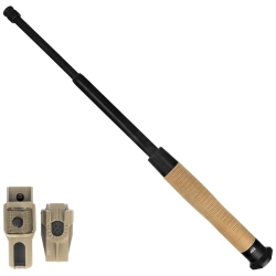 ESP - Загартований ергономічний телескопічний кийок Ergonomic Easy Lock - 18" - чорний/хакі - ExBTT-18HE-KH BHT-54