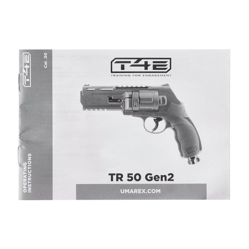 Umarex - RAM револьвер T4E TR 50 Gen2 + конверсійний карабін HDR 50 - 2.4058+2.4060