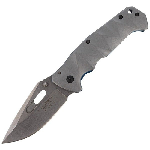 Herbertz - Nóż Clip Point Stone Wash Finish Folder - 575112