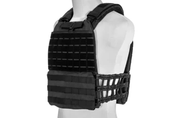 GFC Tactical - Підставка для пластин тактичного жилета - лазерне різання - чорна - GFT-18-028656