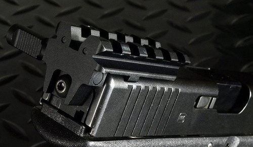 Strike Industries - Планка для кріплення прицілу - G17/18 - чорна - SI-GSR