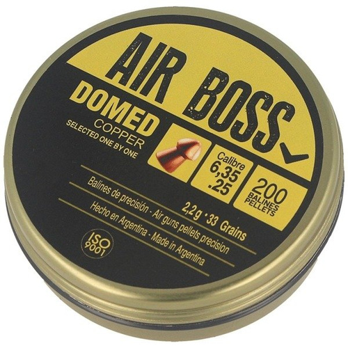 Apolo - Кумулятивний мідний набій для пневматичної гвинтівки Air Boss - 6,35мм - 200шт - E 30200