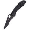 Складаний ніж Spyderco - Delica® 4 FRN Black / Black Blade - C11PSBBK