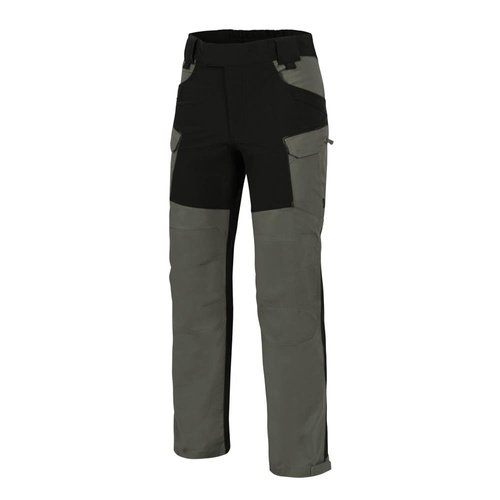 Helikon - Штани для вулиці Hybrid Outback Pants® - DuraCanvas® - Taiga Green / Чорний - SP-HOP-DC-0901A