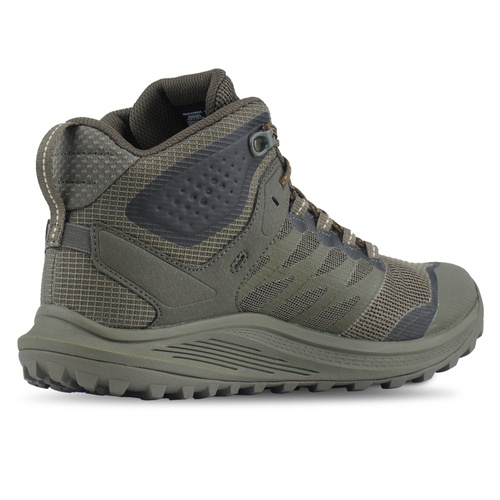 Merrell - Трекінгові черевики Nova 3 Tactical Mid - Водонепроникний - Dark Olive - J005053 