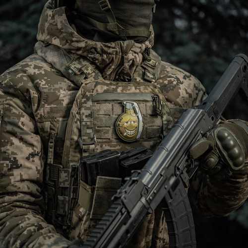 M-Tac - Гранати M67 з посмішкою M67 v2 - PVC 3D - Зелений - 51139200