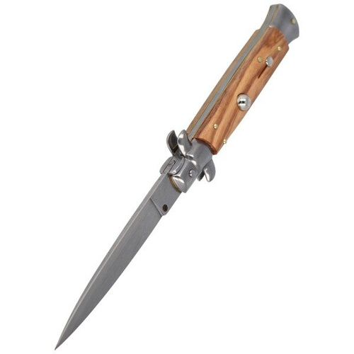 Frank Beltrame - Switchblade ніж Stiletto Bayonet - Темно-оливкове дерево - 23см - FB 23/94