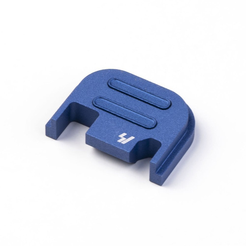 Strike Industries - Упорна пластина для замка Glock - синя - SI-GSP-V2-BLUE