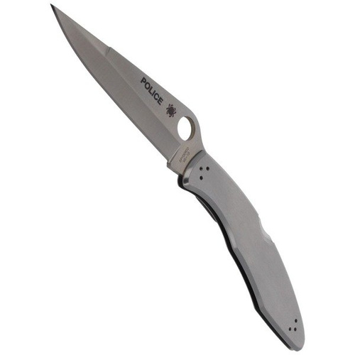 Складаний ніж Spyderco - Police Model™ Stainless PlainEdge - C07P.