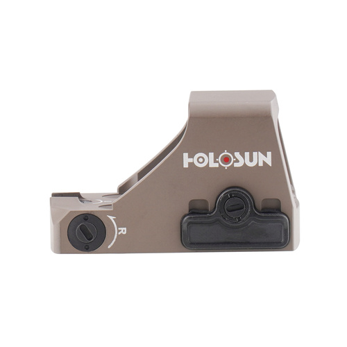 Holosun - Коліматорний приціл HS407K Open Reflex SubCompact Pistol Sight - FDE - HS407K-X2-FDE