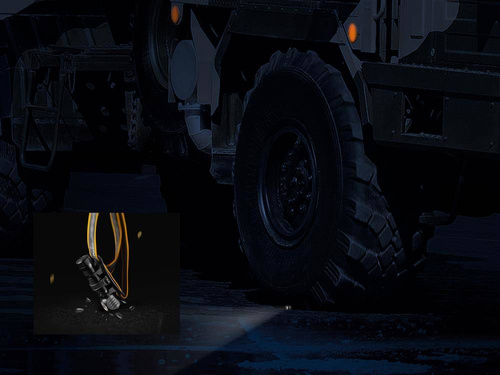 Fenix - Світлодіодний ліхтар / налобний ліхтар з акумулятором 3500mAh - 1200 люмен - HM61R