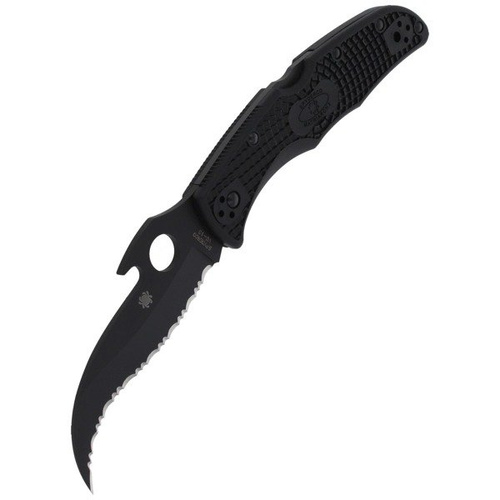Складаний ніж Spyderco - Matriarch™ 2 FRN Emerson Opener з чорним лезом - C12SBBK2W