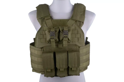 GFC Tactical - Тактичний жилет Plate Carrier - оливковий - GFT-18-018404