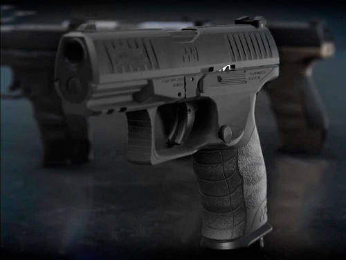 Umarex - Пістолет RAM під гумові кулі Walther PPQ M2 T4E .43 кал - Tungsten Gray - 2.4759