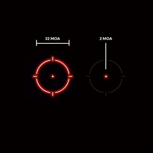 Holosun - Коліматорний HS507K Open Reflex SubCompact Pistol Sight - MRS - Чорний - HS507K-X2
