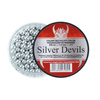 Silver Devils - круглий сталевий набій для пневматичної гвинтівки BB - 500 дюймів. - Срібло - 4,5 мм - 45500ZNBT 