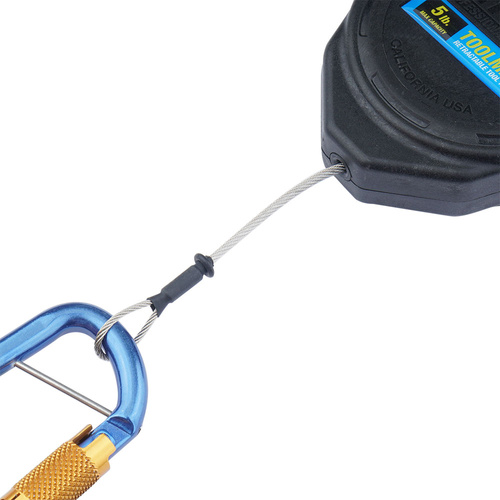 Key-Bak - Висувний трос ToolMate 5 фунтів - 60" - Steel Cord - 0KB6-0A32