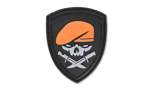 4TAC - Naszywka 3D - Ножі Череп