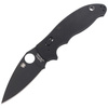 Складаний ніж Spyderco - Manix™ 2 G-10 Black / Black Blade - C101GPBBK2.