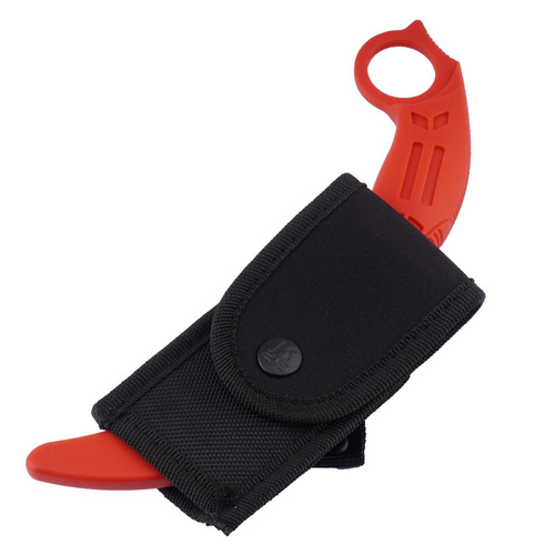 K25 - Тренувальний ніж Karambit - червоний - 32335