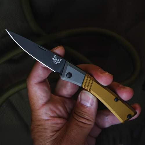 Benchmade - Складаний ніж 315BK-01 Successor - M390 - Чорний/золотий - 315BK-01