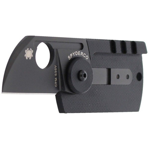 Spyderco - Folder Knife Dog Tag CF/G-10 Laminate Black - C188CFBBKP - Ніж-пенал з ламінованим покриттям CF/G-10 - C188CFBBKP