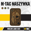 M-Tac - Моральна нашивка - Molon Labe Ace Jacquard - Coyote / PVC - 51127005