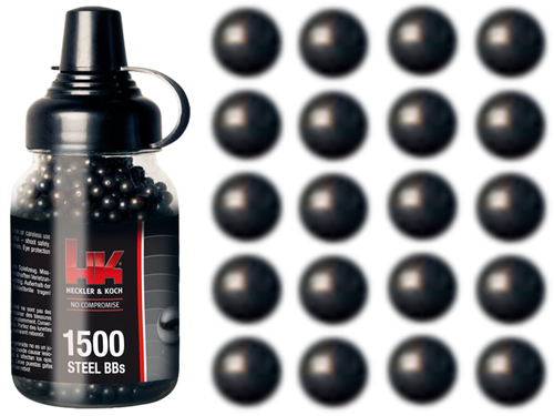 Umarex - Кулі Heckler&amp;Koch Premium BB для пневматичної гвинтівки - 4,5 мм - 1500 шт. - 4.1700 