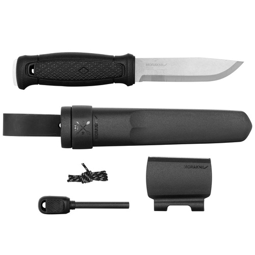Ніж для виживання Morakniv - Garberg з набором для виживання - Нержавіюча сталь - Чорний - 13914.