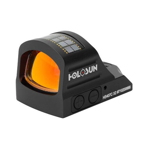 Holosun - HS407C X2 Micro Red Dot коліматор з кріпленням на рейку Picatinny 