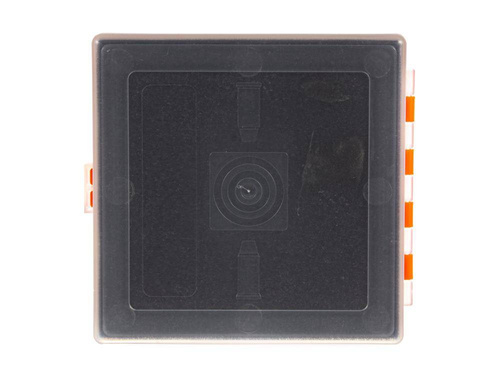Megaline - Коробка для транспортування пістолета - 11x11x3,5 см - Помаранчево-прозора - 607/0002OT