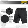 M-Tac - Тактичні шорти Rubicon Flex - 4-Way Stretch - YKK - Чорний - 20070002