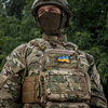 M-Tac - Нашивка з прапором України - Вишивка - Cordura 500D - Ліворуч - Ranger Green - 51298023