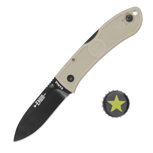 Ka-Bar 4062CB - складний мисливський ніж Dozier - Coyote Brown
