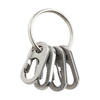 Nite Ize - Брелок для ключів KeyRing MicroLink - Сталь - Срібло - RL-11-R3