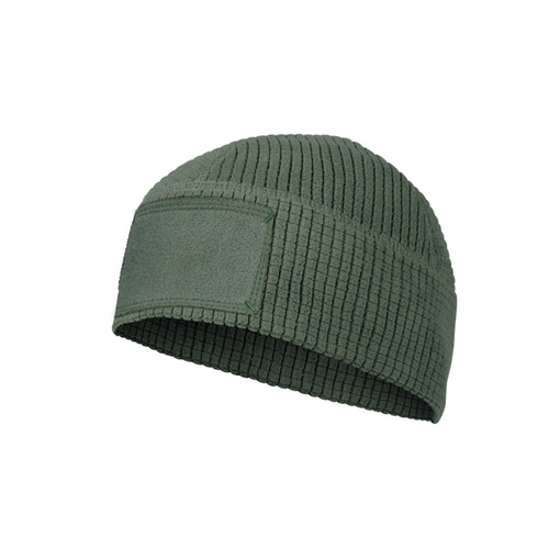 Helikon - Шапка Range Beanie® - Grid Fleece - Olive Green - CZ-RBN-FG-02