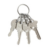 Nite Ize - Брелок для ключів KeyRing MicroLink - Сталь - Срібло - RL-11-R3