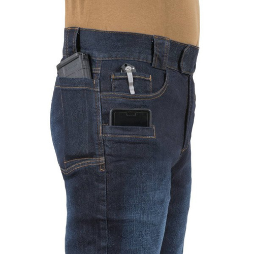 Helikon - Штани джинсові Greyman Tactical Jeans® Denim Mid - Dżinsowe - Denim Blue - SP-GTJ-DD-31