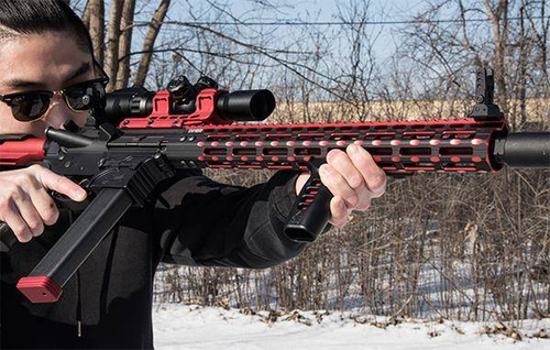 Leapers - UTG Super Slim передня рукоятка - M-LOK - чорний - MT-FGM01