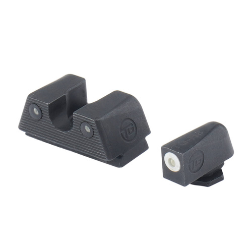 TruGlo - Приціли з тритієвим покриттям - Glock 17/19 - низький - біла облямівка - TG231G1XW - TG231G1XW