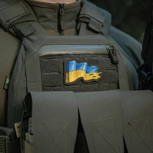 M-Tac - Нашивка з прапором України - Вишивка - Cordura 500D - Правий - Ranger Green - 51298123