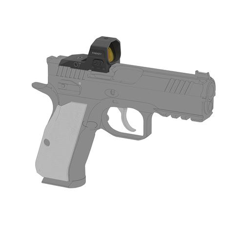 Vector Optics - Відкритий коліматор Frenzy FA 1x20x24 - CZ P-10/Shadow 2 OR - Чорний - SCRD-82