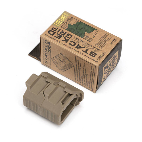 Strike Industries - Модуль рукоятки Strike Stacked Angled - 2 шт - FDE - SI-AR-CMS-SAF-EXT-FDE